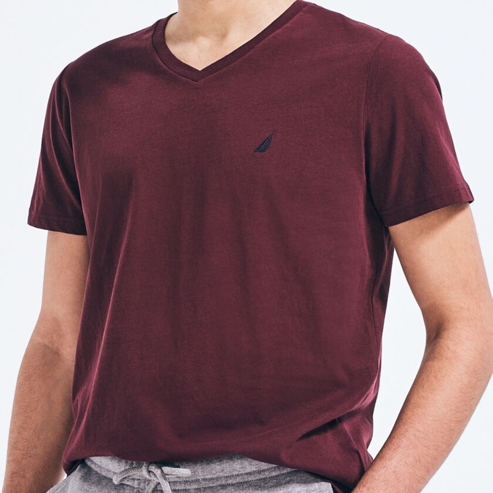 Nautica Men's V-Neck T-Shirt New Men's Size XL